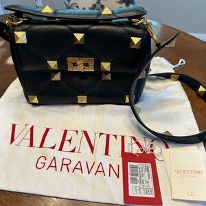 Valentino Roman Stud Leather Bag